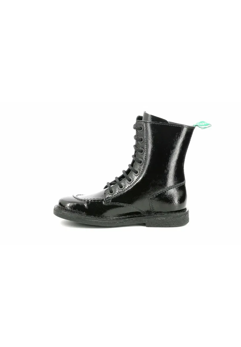 Schnürstiefelette - noir