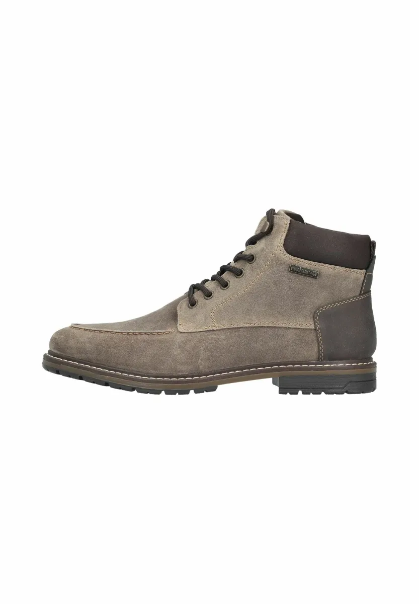 Schnürstiefelette - pfeffer moro braun