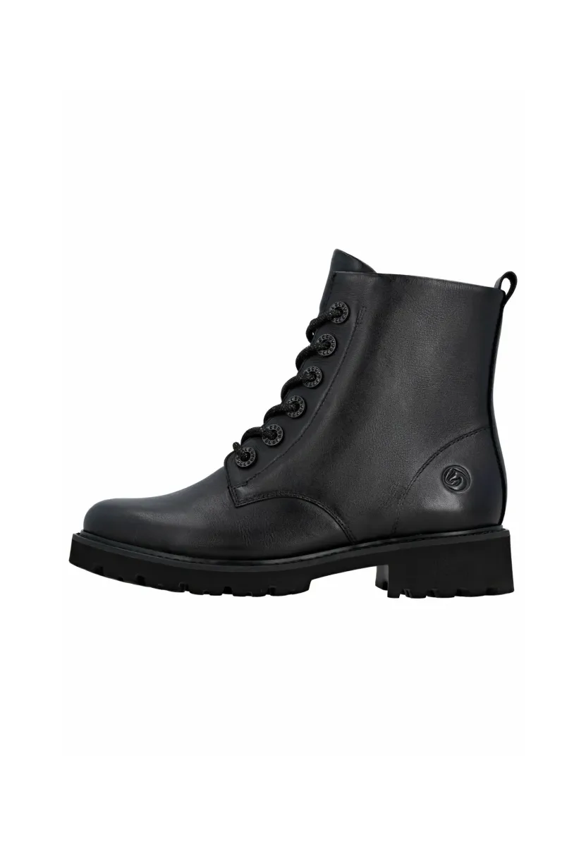 Schnürstiefelette - schwarz schwarz