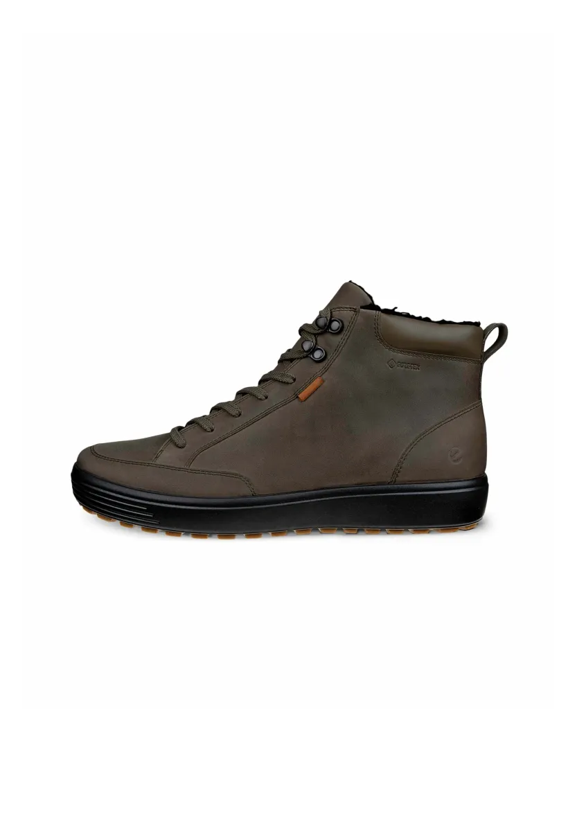 Schnürstiefelette - tarmac dark clay