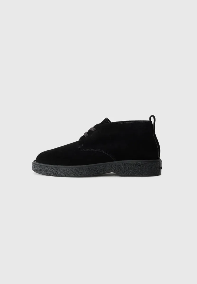 Schnürstiefelette - triple black