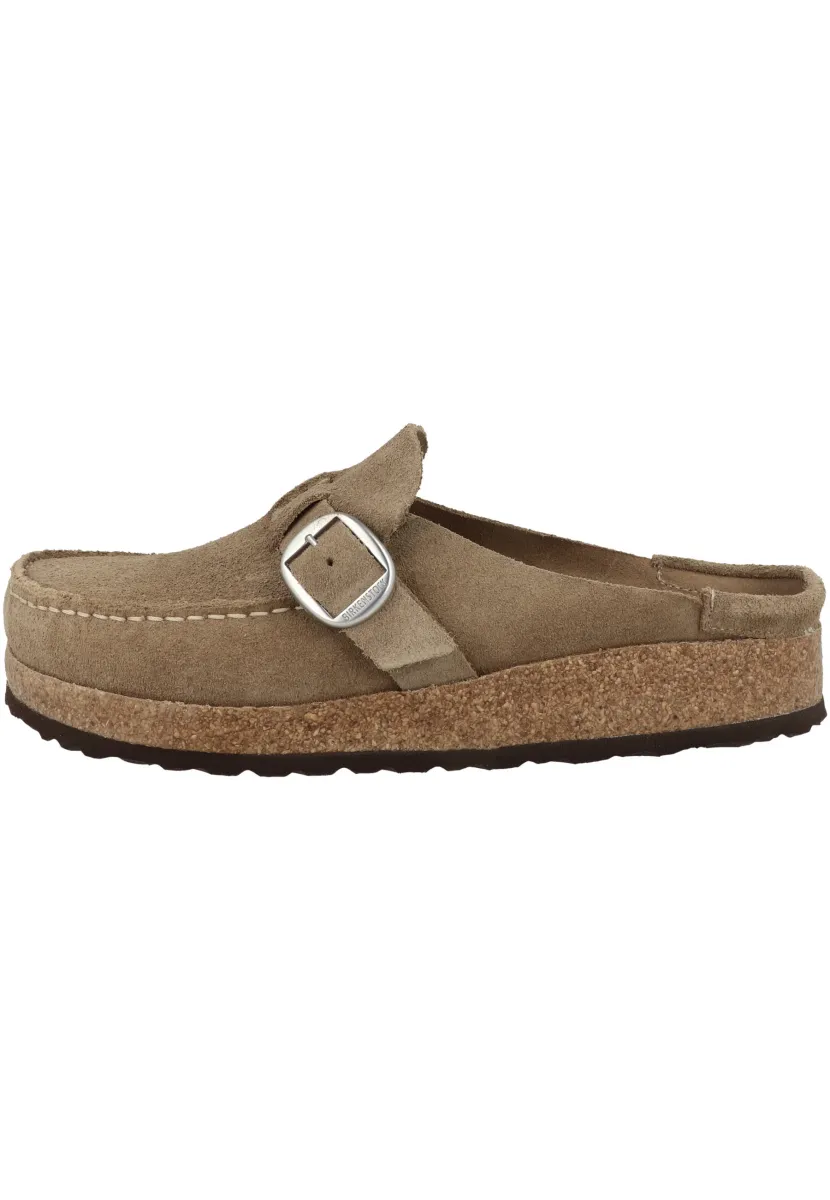 SCHUHE BUCKLEY VELOURSLEDER NORMAL - Pantolette flach - gray taupe (1019462)
