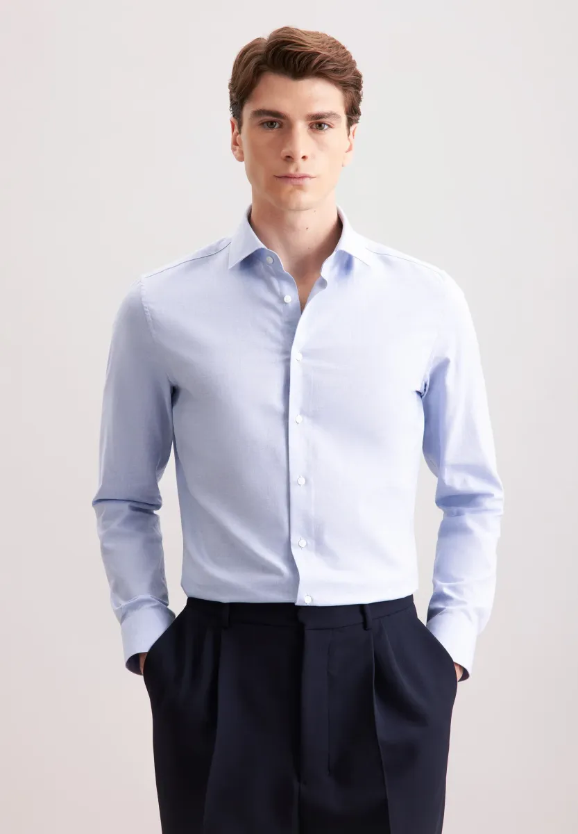 SCHWARZE ROSE - Hemd - blue