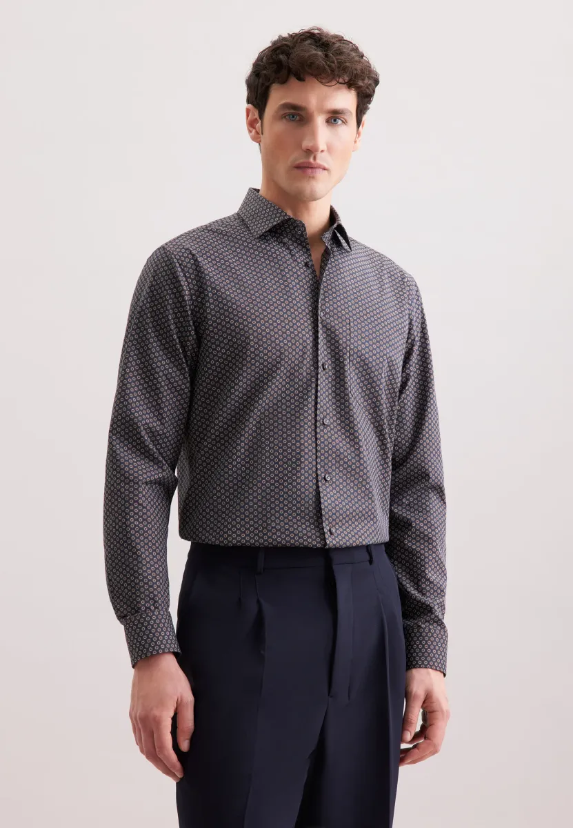 SCHWARZE ROSE - Hemd - brown