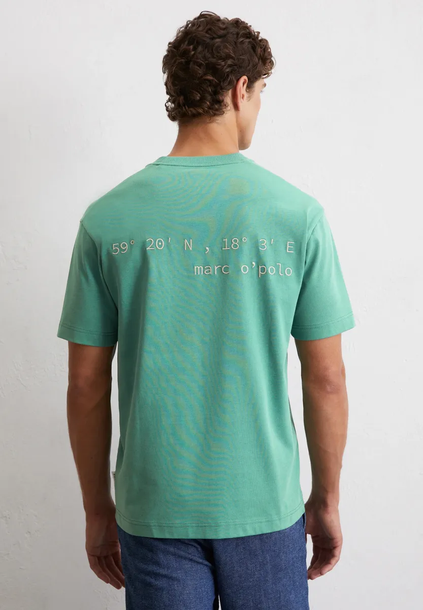 SCHWEREM  - T-Shirt print - eucalyptus