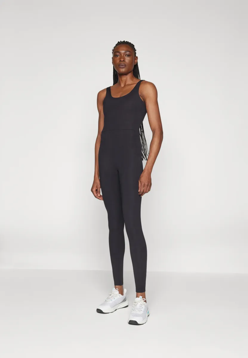 SCOOP BACK UNITARD  - Turnanzug - black