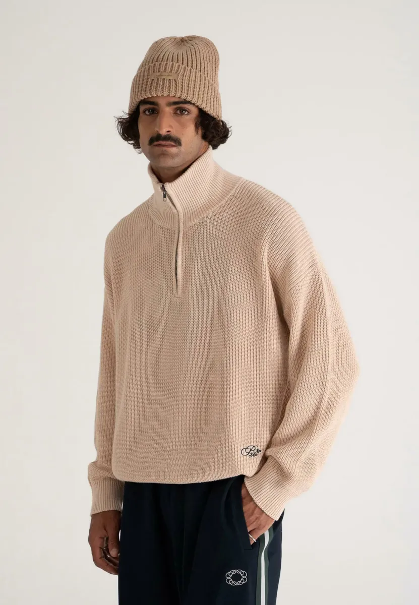 SCOUT - Strickpullover - beige