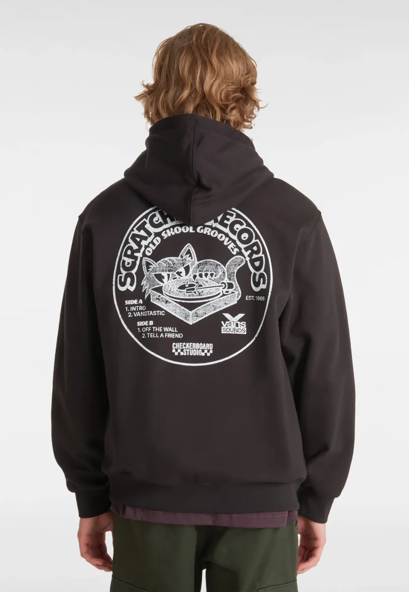 SCRATCHED RECORDS - Kapuzenpullover - black