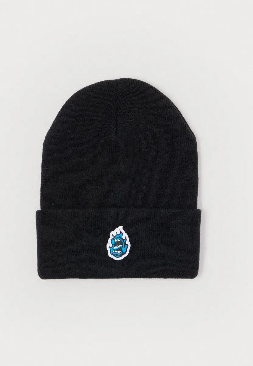 SCREAMING MINI FLAME BEANIE UNISEX - Mütze - black