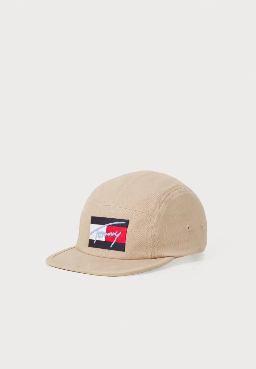 SCRIPT FLAG UNISEX - Cap - malted milk