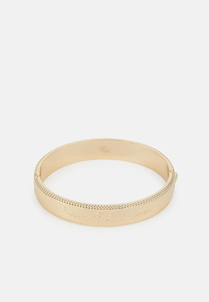 SCRIPT LOGO BANGLE - Armband - gold-coloured