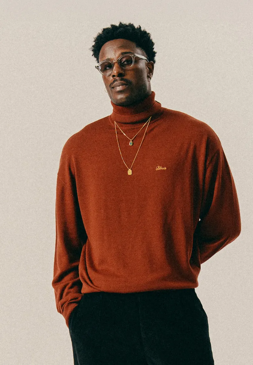 SCRIPT - Strickpullover - madder brown