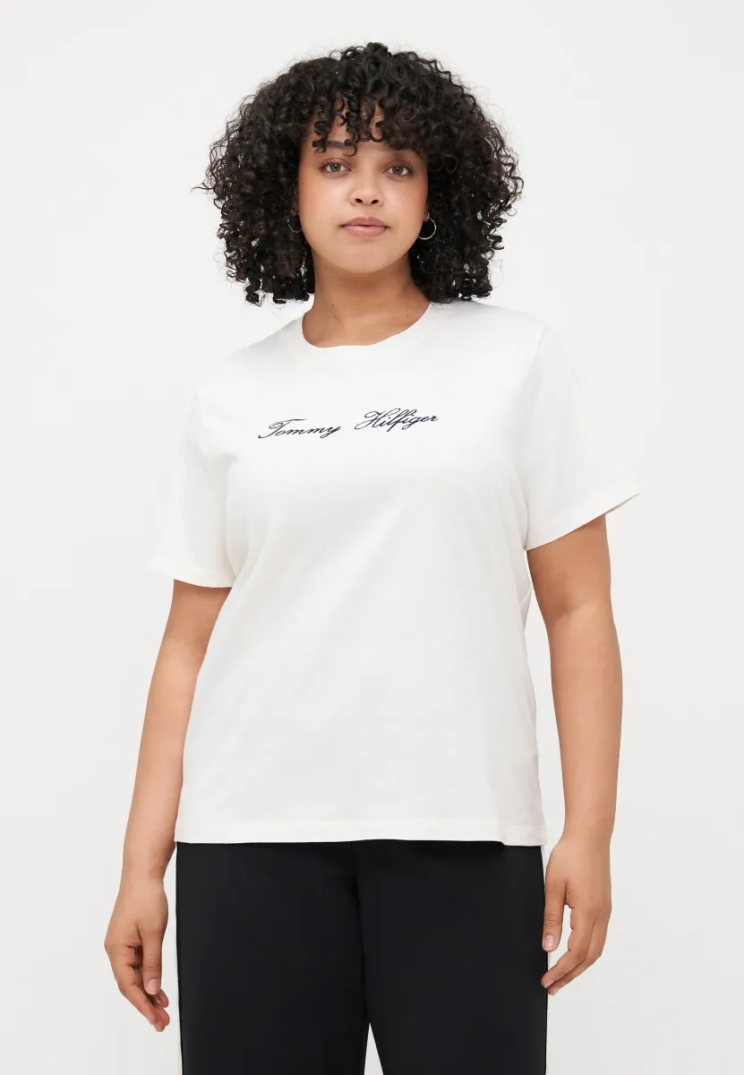 SCRIPT - T-Shirt print - ivory