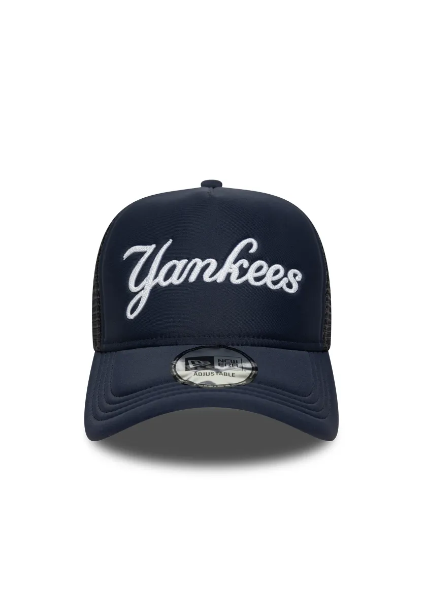 SCRIPT TRUCKER UNISEX - Cap - navy