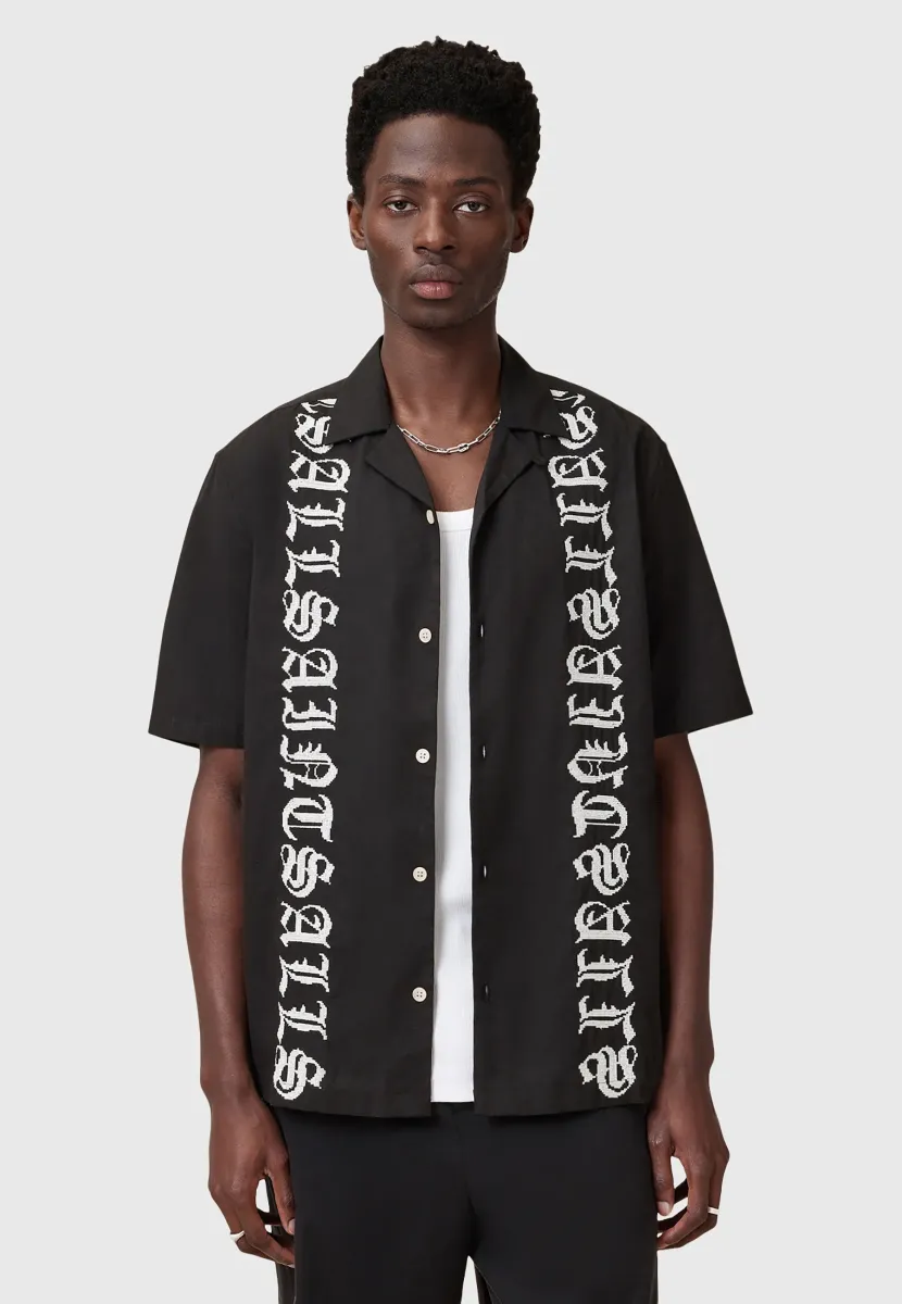 SCRIPTURE SS SHIRT - Hemd - "faded black"