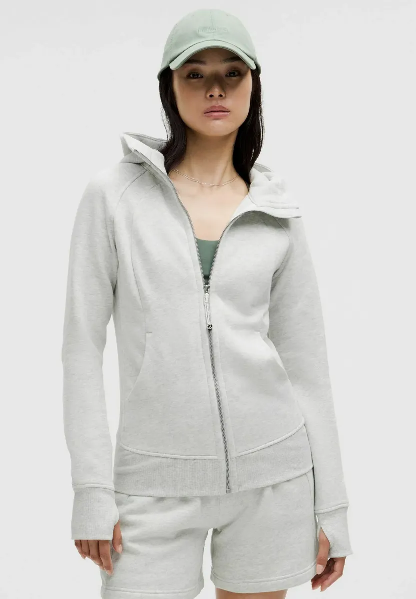 SCUBA FULL - Sweatjacke - heathered core ultra light grey