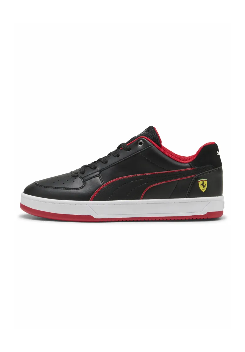 SCUDERIA FERRARI - Sneaker low - black rosso corsa