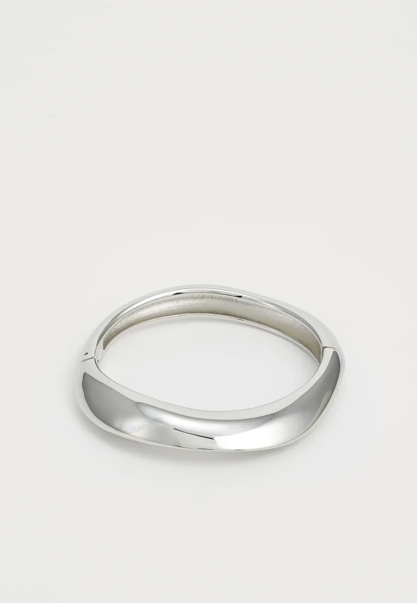 SCULPTED - Armband - silver-coloured