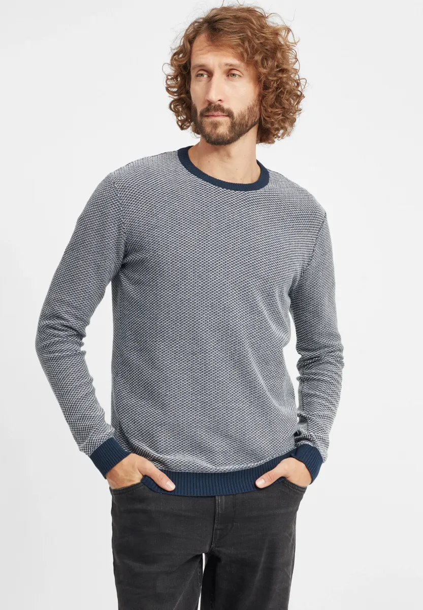 SDDumon - Strickpullover - insignia blue