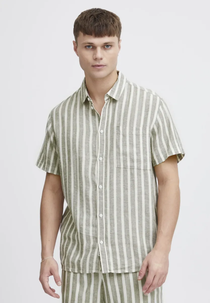 SDFRIED LINEN MIX - Hemd - vetiver