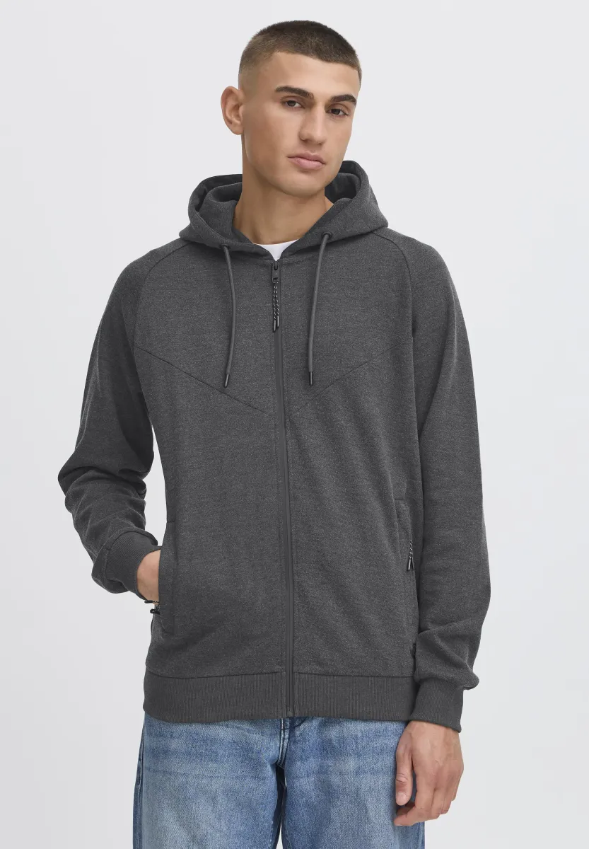 SDGELBERT - Sweatjacke - dark grey melange