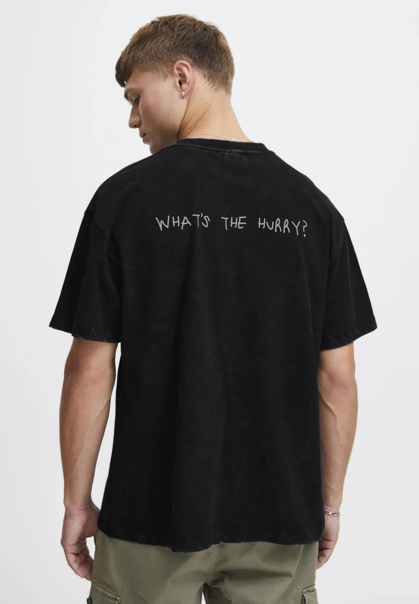 SDHammad - T-Shirt print - true black