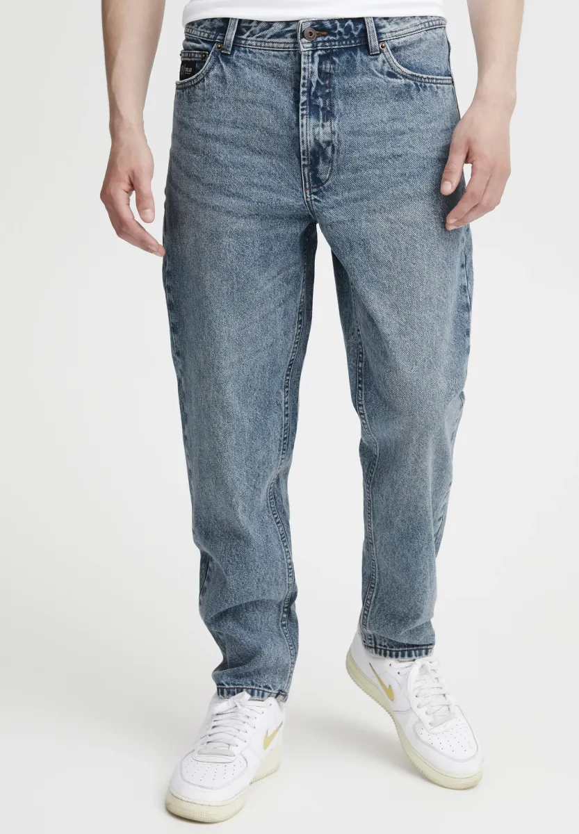 SDHoff - Jeans Tapered Fit - middle vintage blue denim