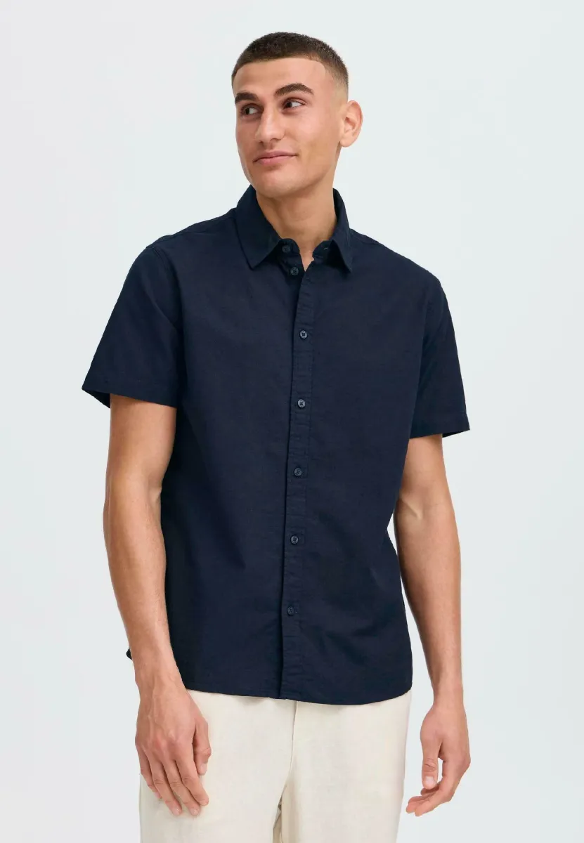 SDLITJE LINEN MIX - Hemd - insignia blue