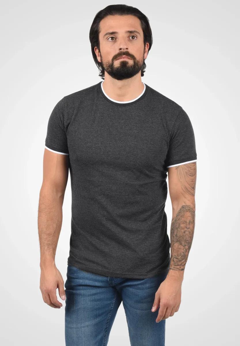 SDSaul - T-Shirt print - dark grey melange