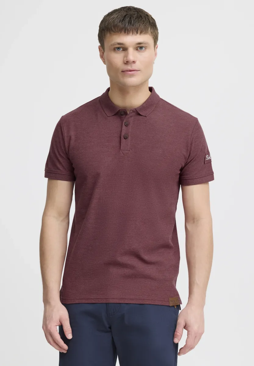 SDTRIPPOLO - Poloshirt - wine red m