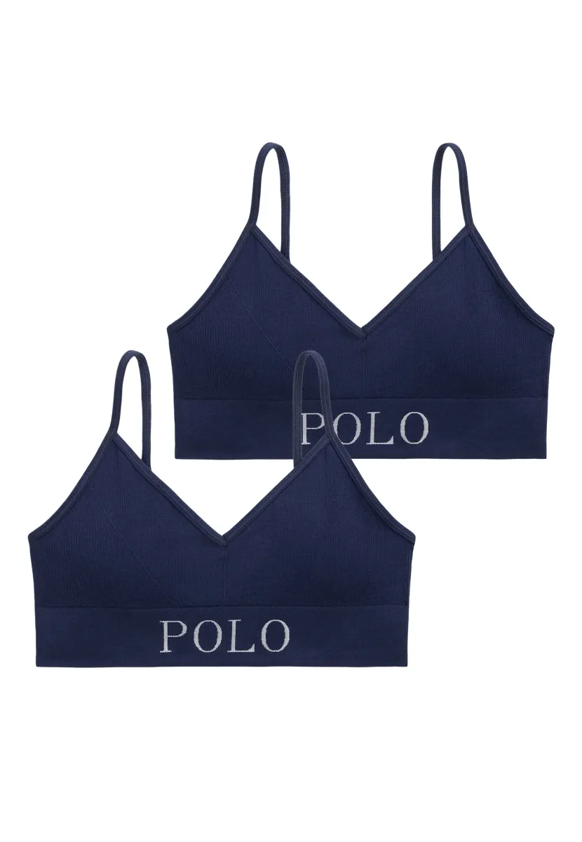 SEAMLESS 2-PACK - Bustier - navy