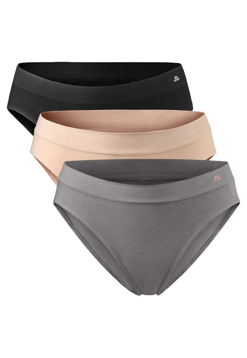 SEAMLESS 3 PACK - Slip - dark grey