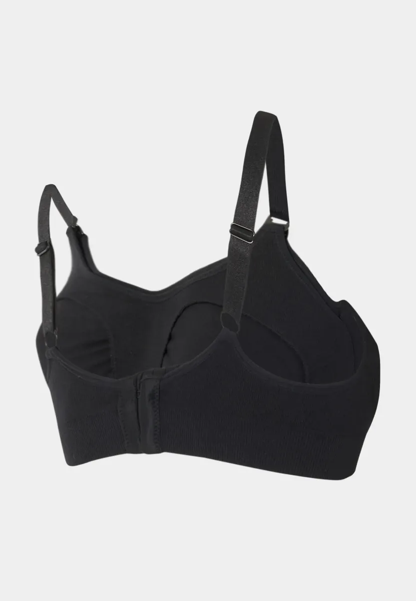 SEAMLESS NURSING BRA - T-Shirt BH - black