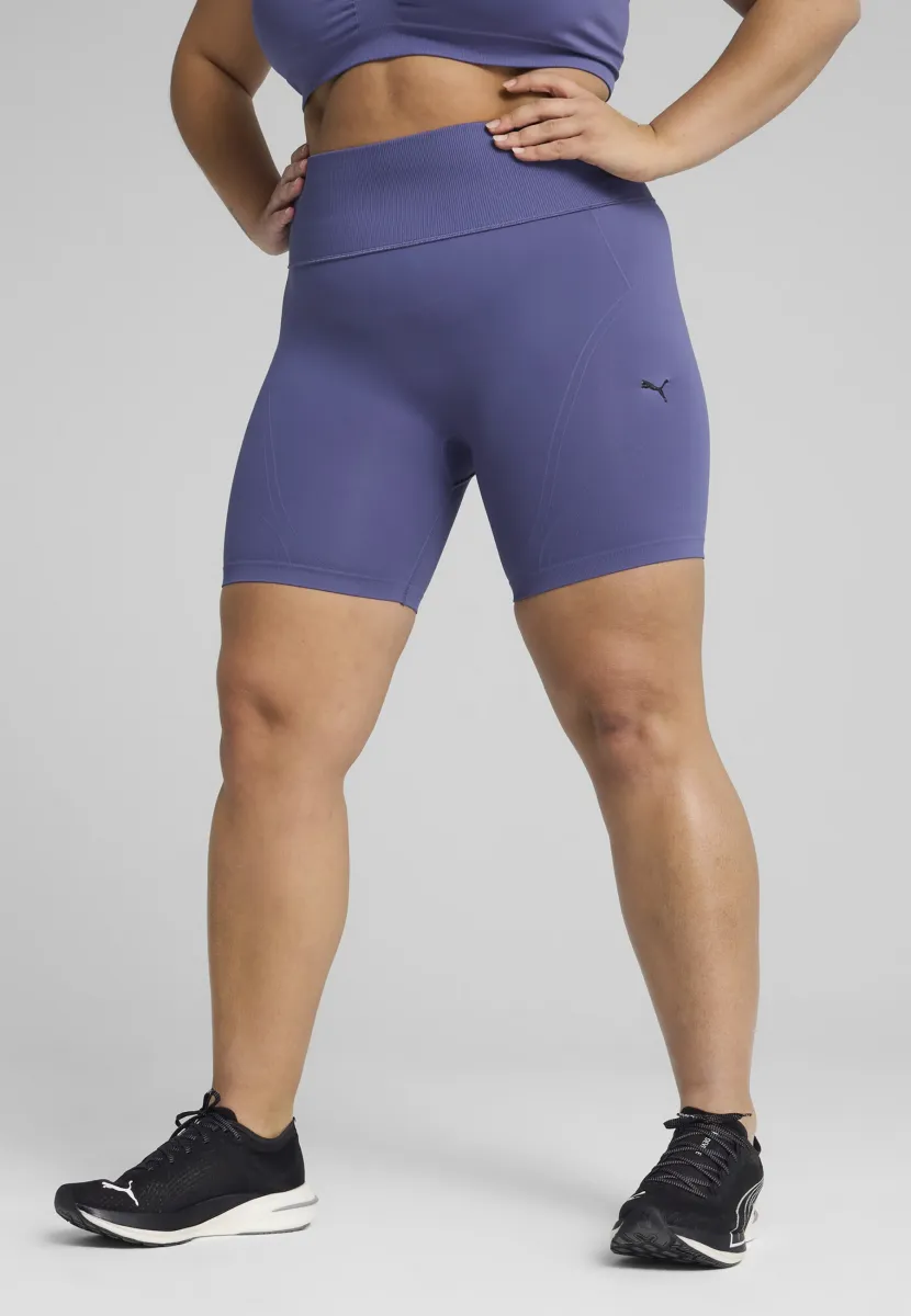 SEAMLESS SHORT  - Tights - blue crystal