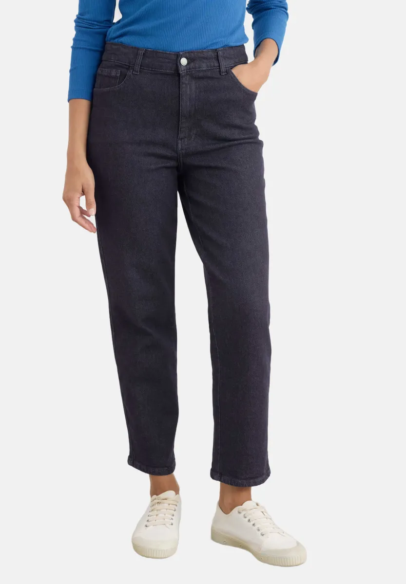 SEASALT CORNWALL  - Jeans Straight Leg - blue - inkwell overdye tide