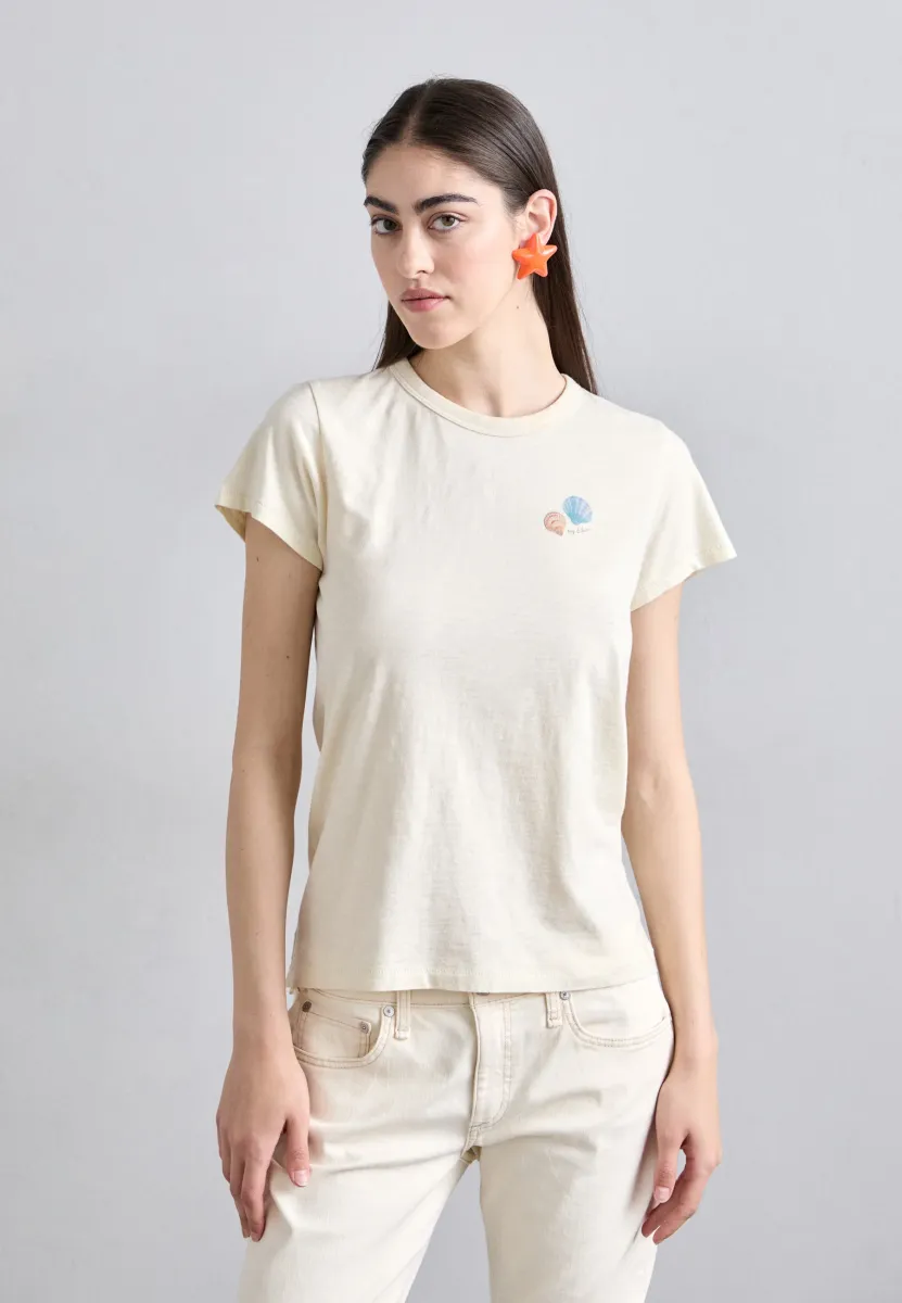 SEASHELL TEE - T-Shirt print - offwhite