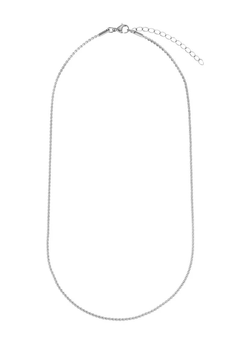 SEBASTIAN S - Halskette - silberfarben poliert