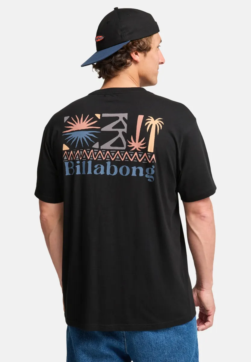 SEGMENT - T-Shirt print - black