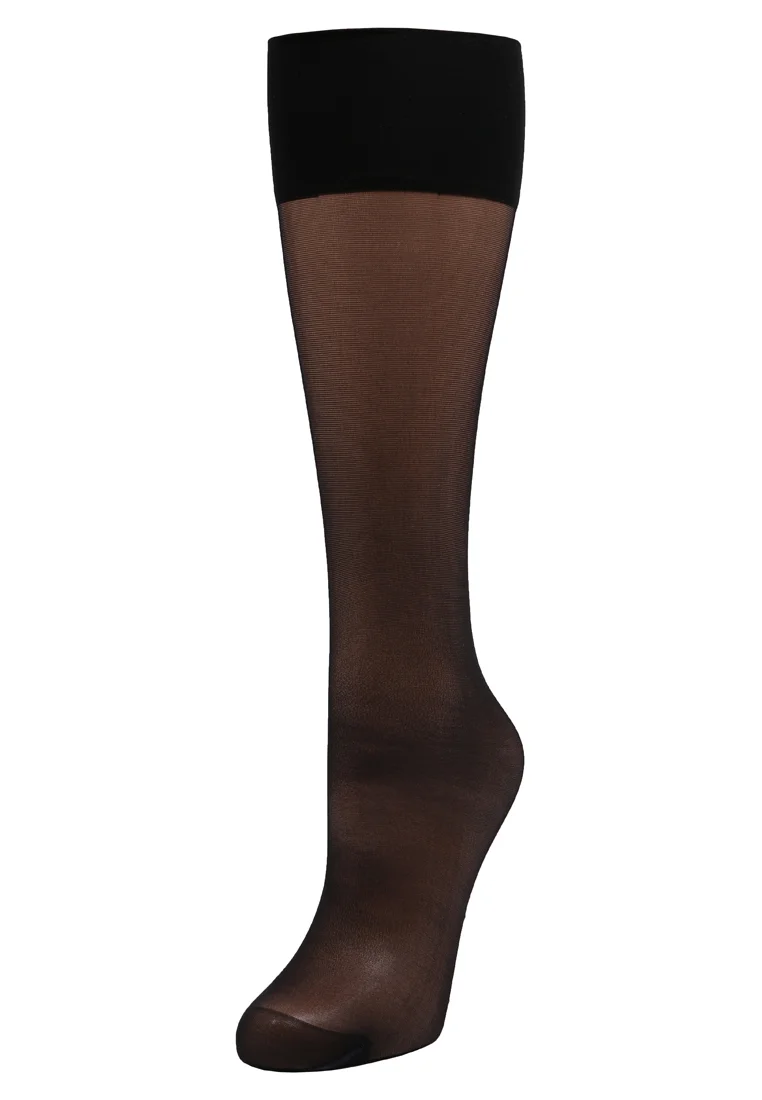 Seidenglatt 15 Denier sheer - Kniestrümpfe - black