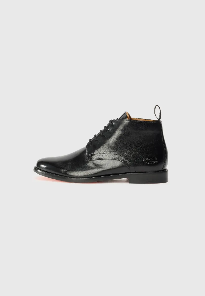 SELINA 28 - Schnürstiefelette - black