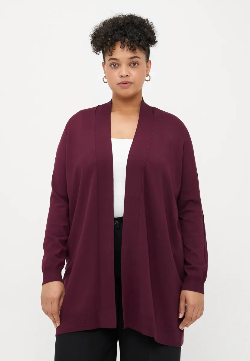 SENNA - Strickjacke - rosso marrone