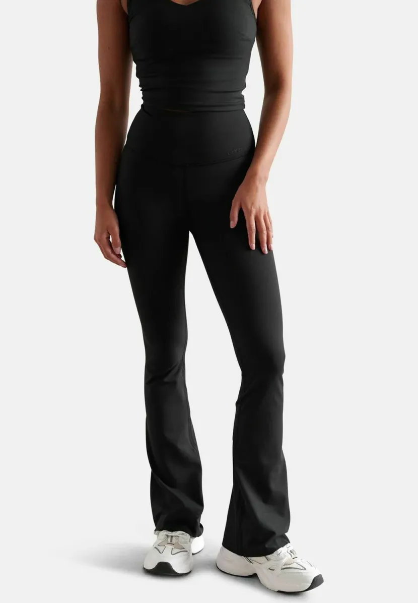 SENSE FLARE PETITE - Tights - black