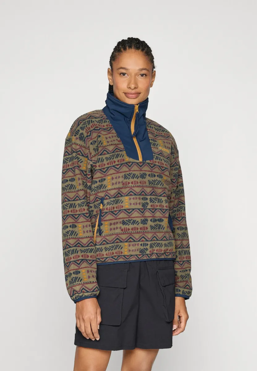 SEQUOIA GROVE™ HALF ZIP - Fleecepullover - stone green horizons