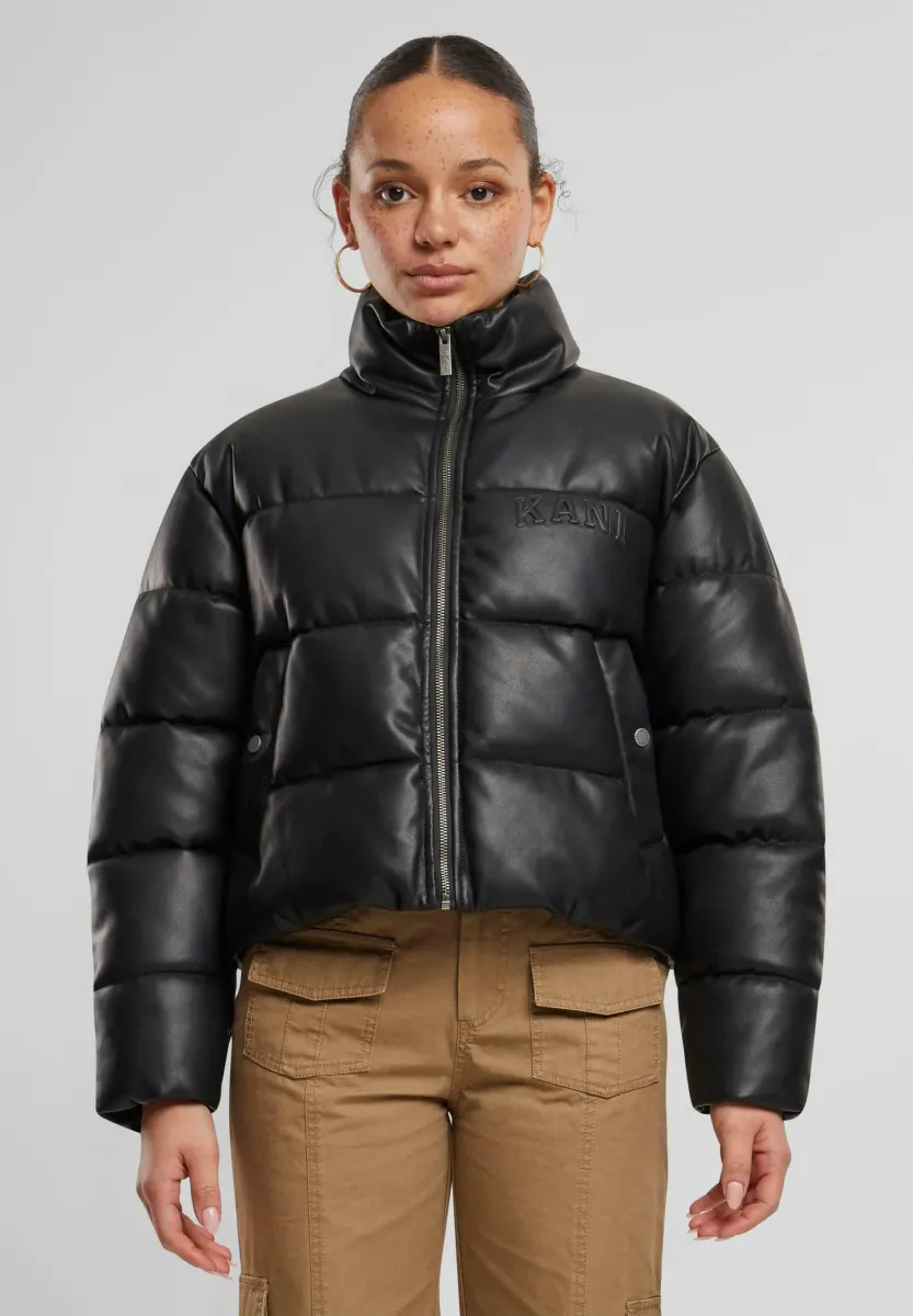 SERIF PUFFER - Winterjacke - black
