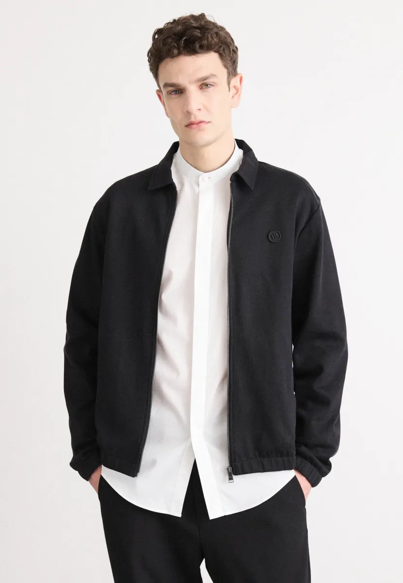 SERLIO - Strickjacke - black