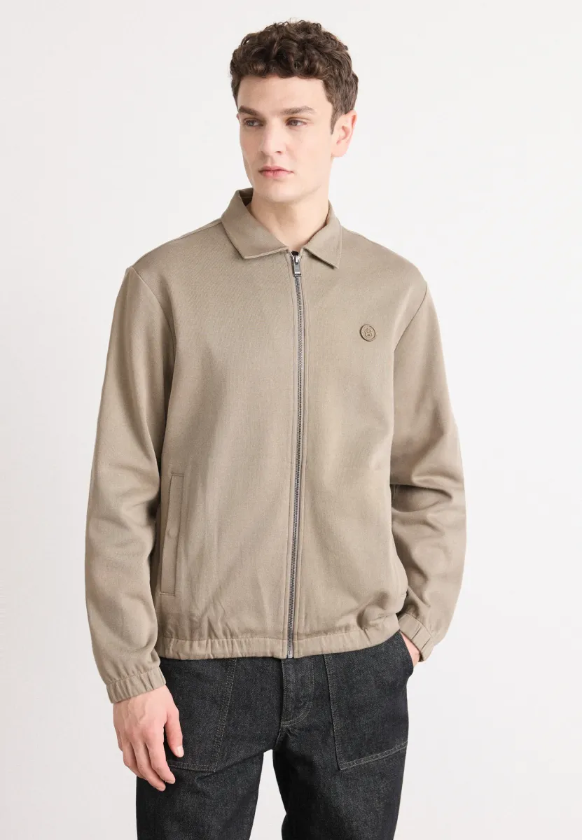 SERLIO - Strickjacke - open brown