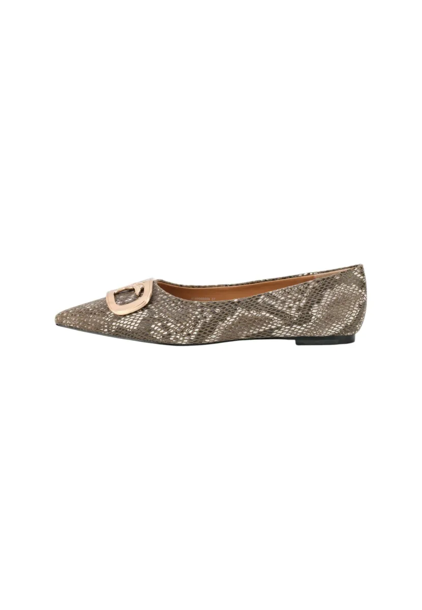 SERPENTE CRESTA - Klassischer Ballerina - greige