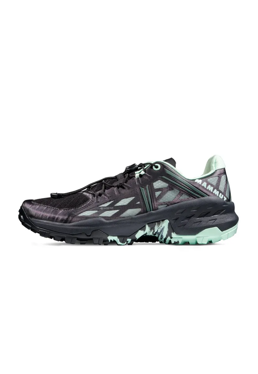 SERTIG TR LOW GTX - Laufschuh Trail - black-dark jade
