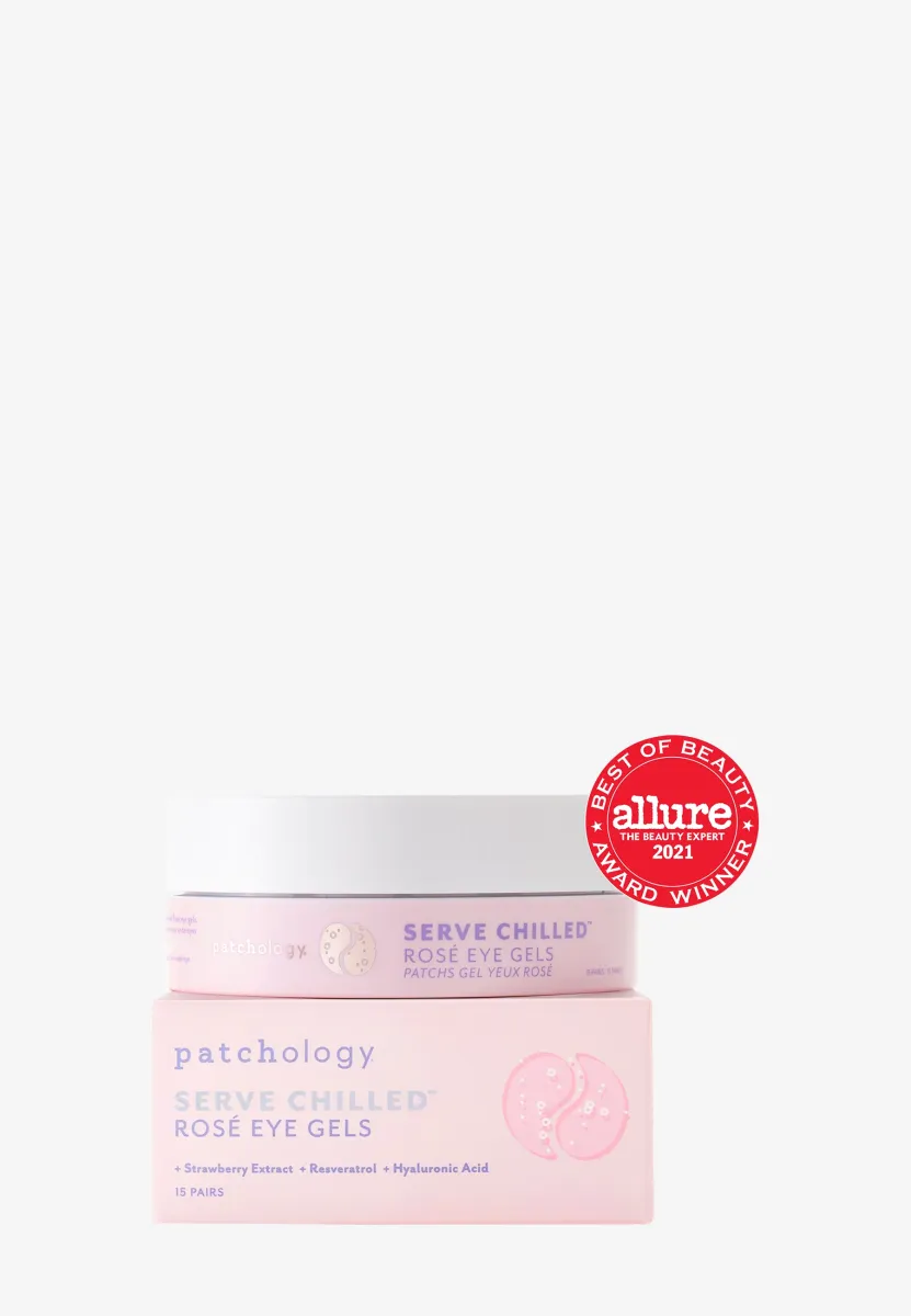SERVE CHILLED ROSÉ EYE GELS (15-PACK) - Gesichtspflegeset