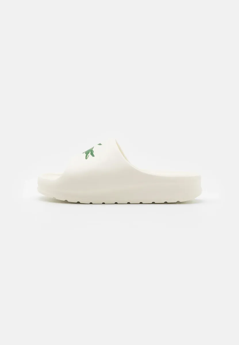 SERVE SLIDE 2.0 224 - Pantolette flach - off white/dark green